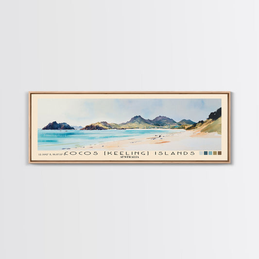 Coffee Bay, South Africa Watercolor Beach Print, Vacation Gift, South Africa Wall Art, Beach Painting, Beach Decor, Beach Painting