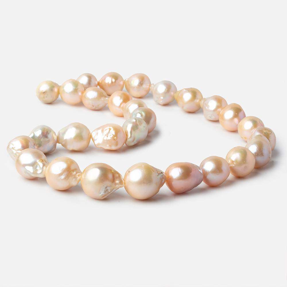10-13mm Multi Color Ultra Baroque Freshwater Pearls 16 inch 28 pieces