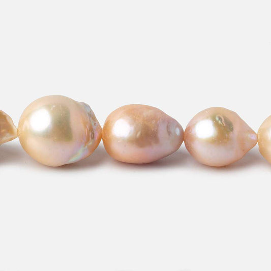 10-13mm Multi Color Ultra Baroque Freshwater Pearls 16 inch 28 pieces