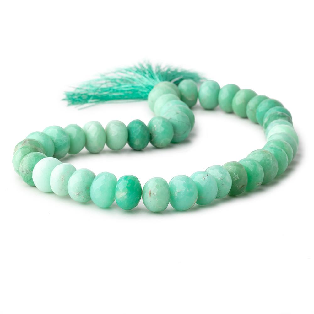 12mm Chrysoprase Faceted Rondelle Beads 14 inch 40 pieces