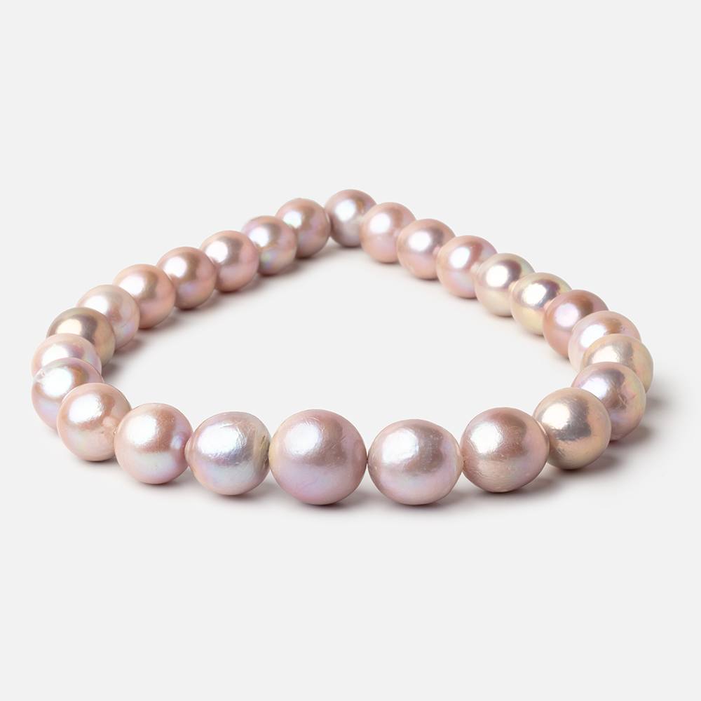 13.5-18mm Petal Pink Baroque Freshwater Pearls 16 inch 26 Beads