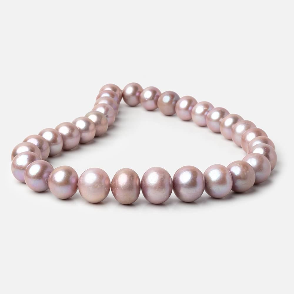 14-18mm Petal Pink Baroque Freshwater Pearls 16.5 inch 31 Beads