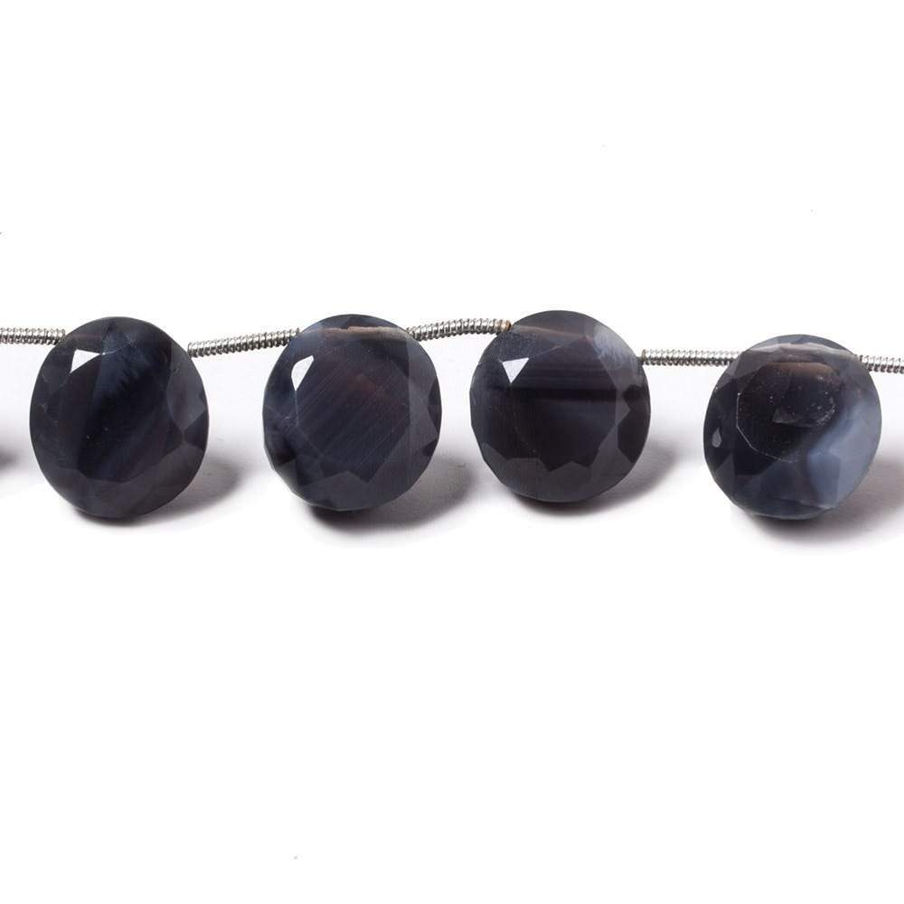 14x12-15x14mm Scapolite pavilion faceted ovals 8.25 inches 13 beads