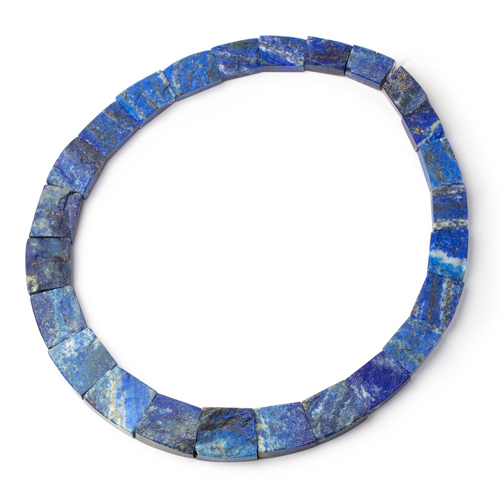 15x13-24x20mm Natural Lapis Lazuli Fancy Shape Collar 25 Beads