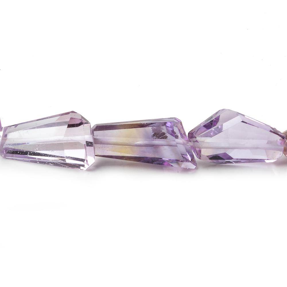 15x9.5-23x9mm Ametrine Faceted Nugget Beads 18 inches 26 pieces AAA