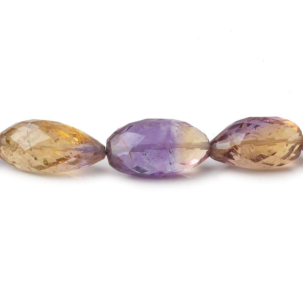 16.5x10-20x10mm Ametrine Faceted Nugget Beads 8.5 Inch 12 pieces A