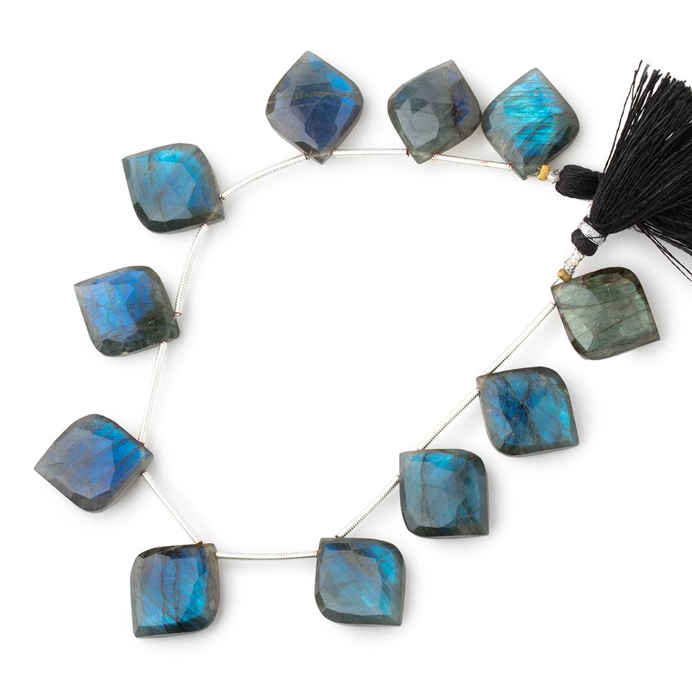 19-20mm Labradorite Faceted Marquise Beads 8 inch 10 pieces