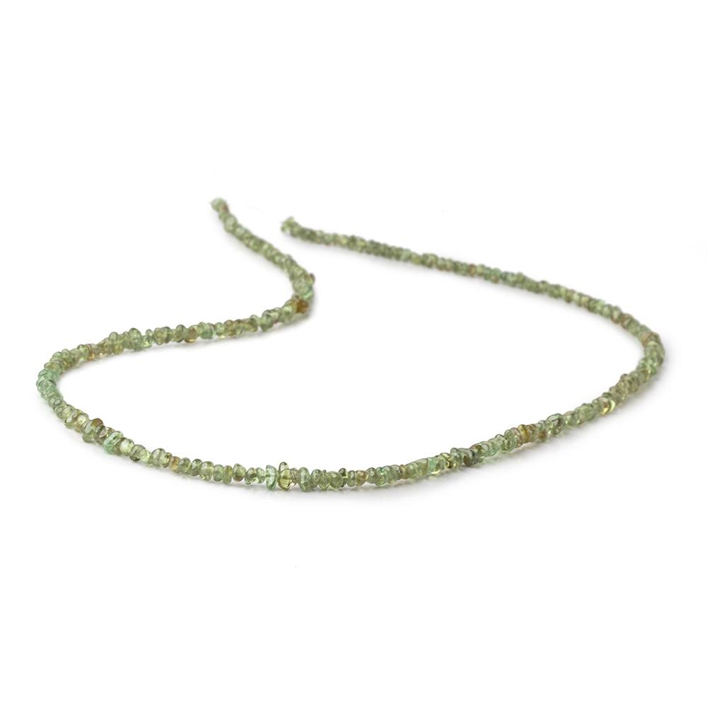 2-4mm Demantoid Garnet Plain Nugget Beads 18 inch 230 pieces
