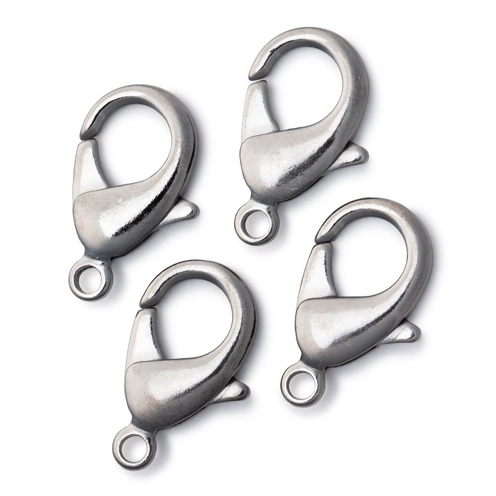 23mm Shiny Lobster Clasp Set of 4 Pieces