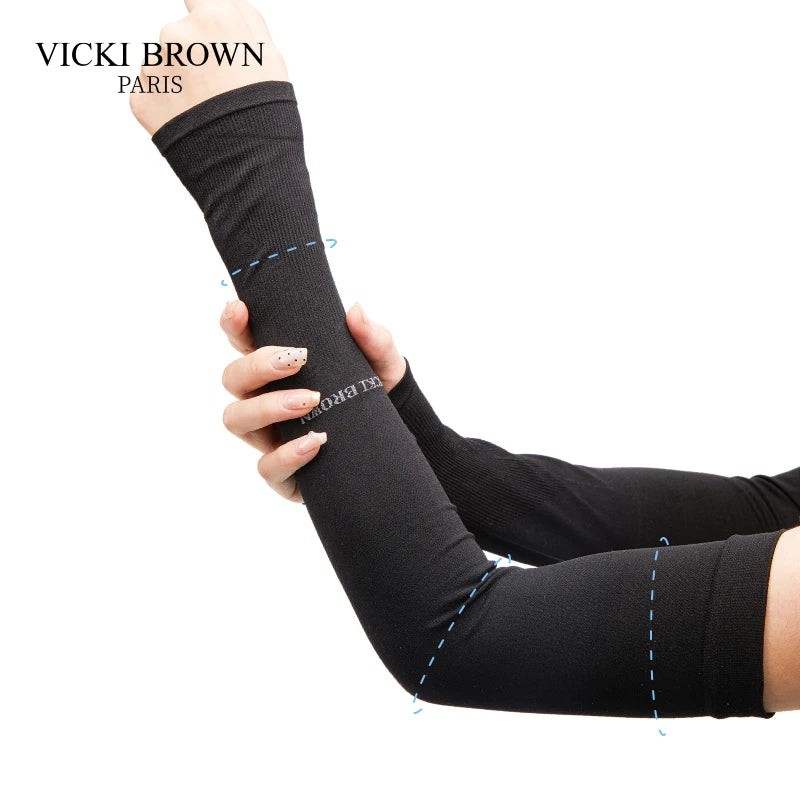 Unisex Sun Protection Sleeves for Outdoor Sports - Ice Silk Cycling and Driving Hand Sleeves, Single Pack