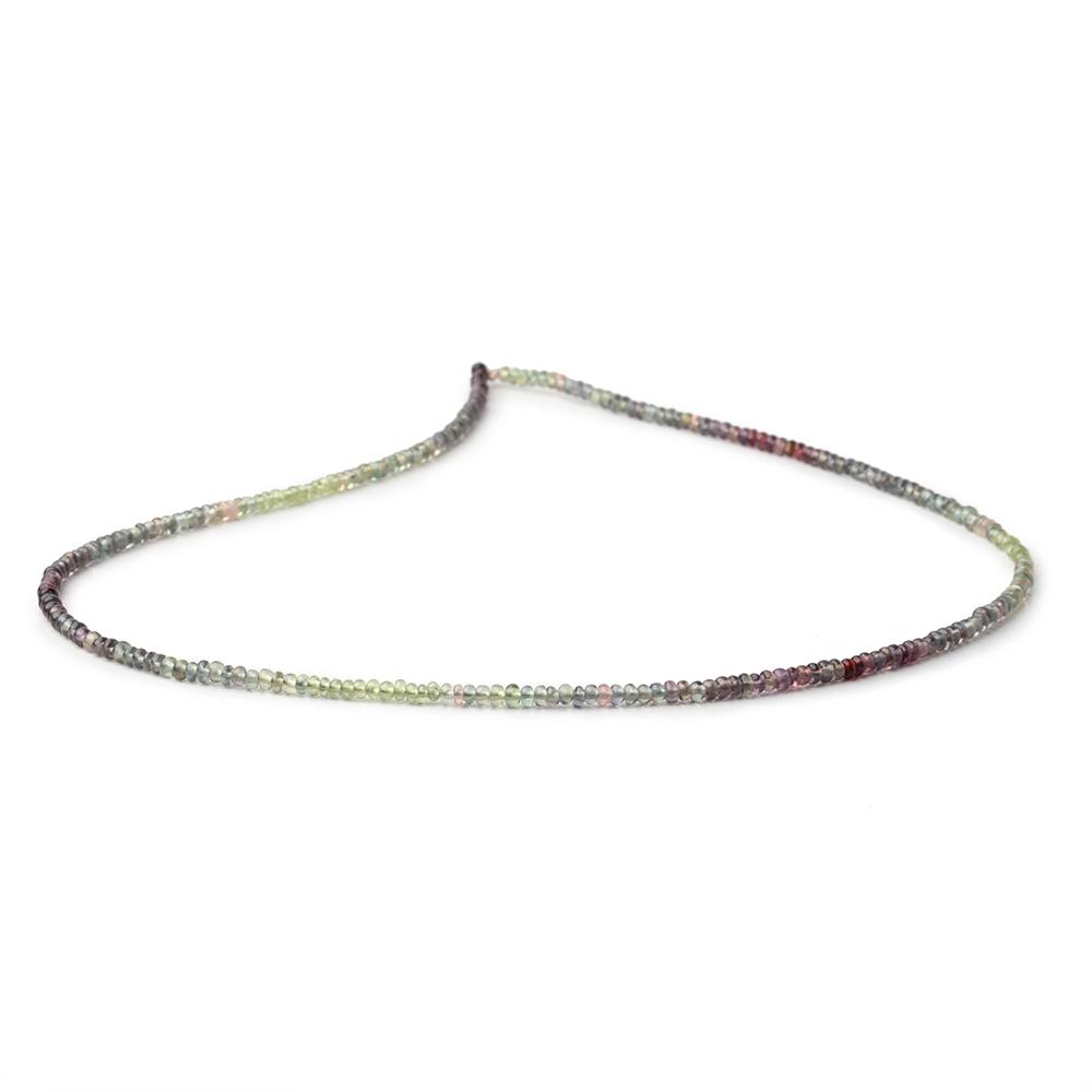 2.5-3mm Color Change Sapphire Plain Rondelle 15 inch 320 Beads