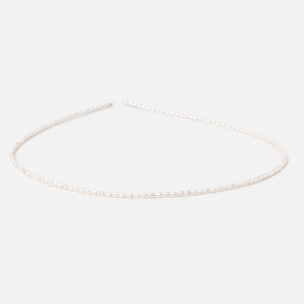 2.5-3mm Off White Petite Baroque Freshwater Pearls 15.5 inch 132 Beads AA