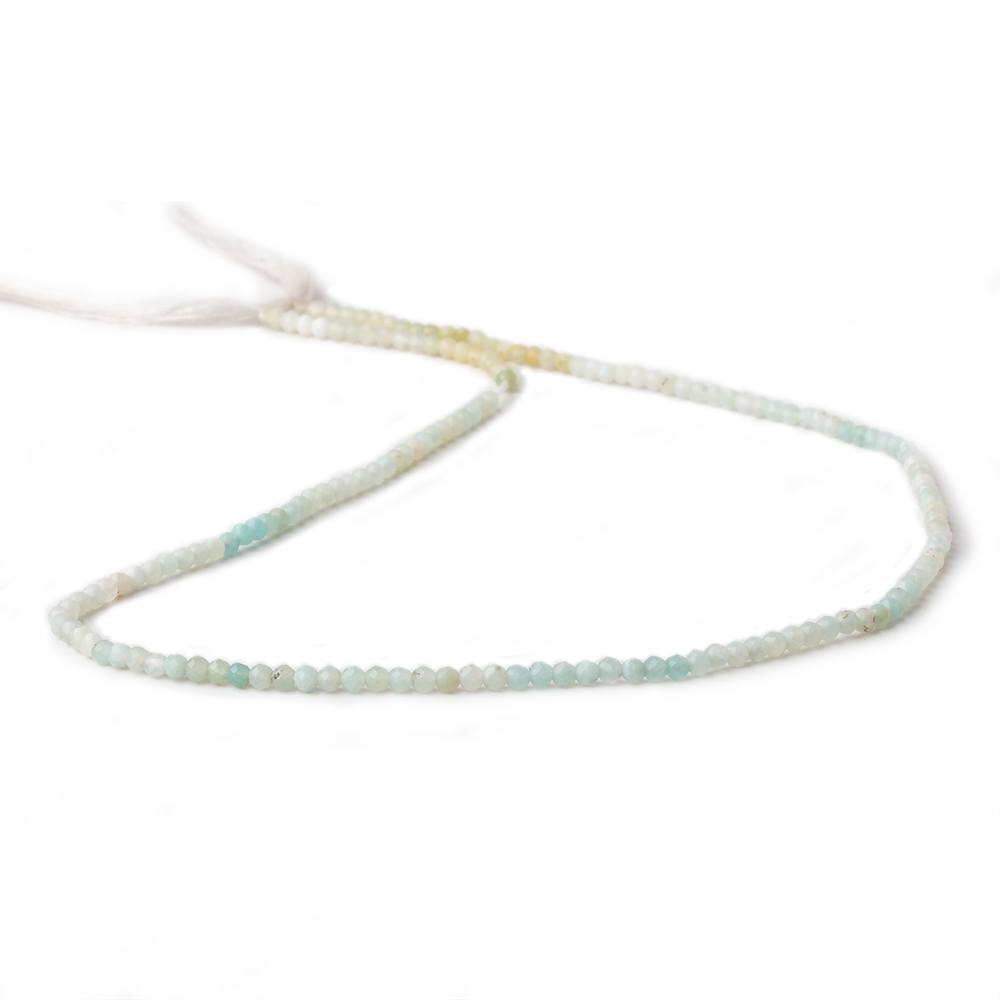 2mm Multi Color Peruvian Opal micro faceted round beads 13 inch 160 pieces AAA