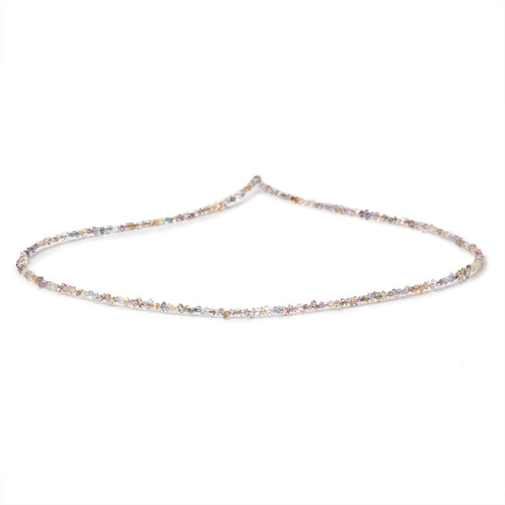 2x1-3x1.5mm Multi Color Double Terminated Quartz Beads 15.5 inch 300 pieces