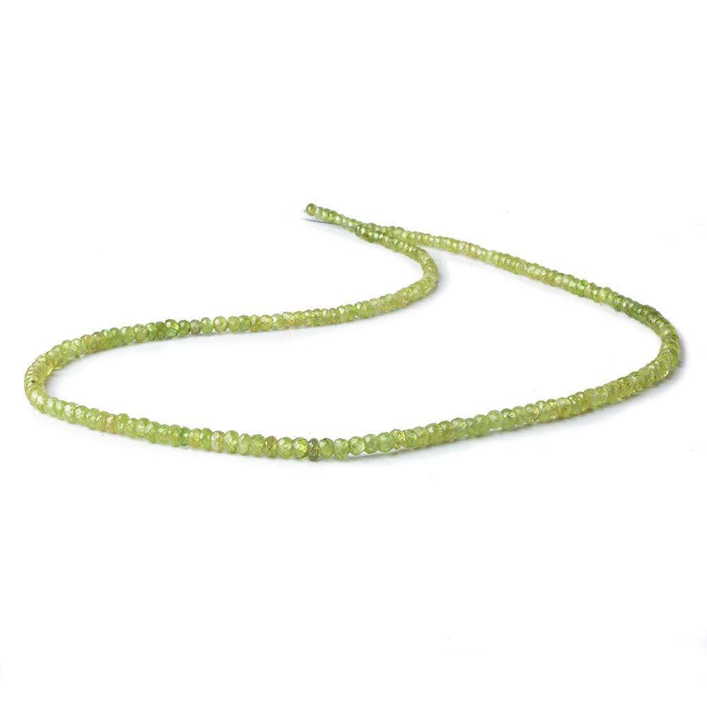 3-4mm Sphene faceted rondelle beads 18 inch 200 pieces AA