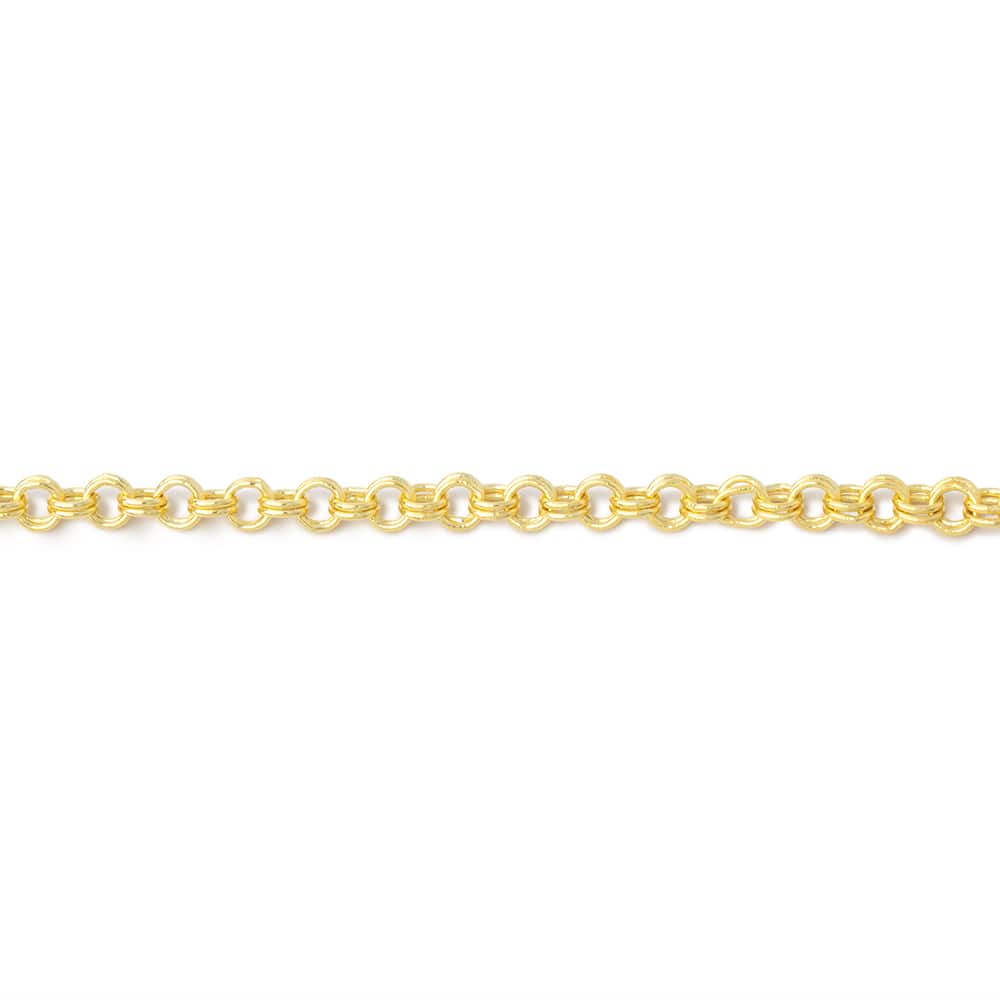 3 Feet - 2.5mm Double Rolo Link Chain