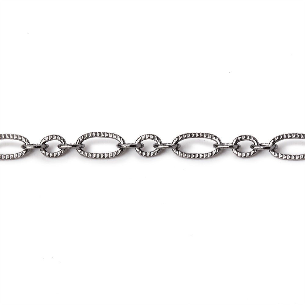 3 Feet - 3.5mm Multiple Corrugated Oval Link Chain