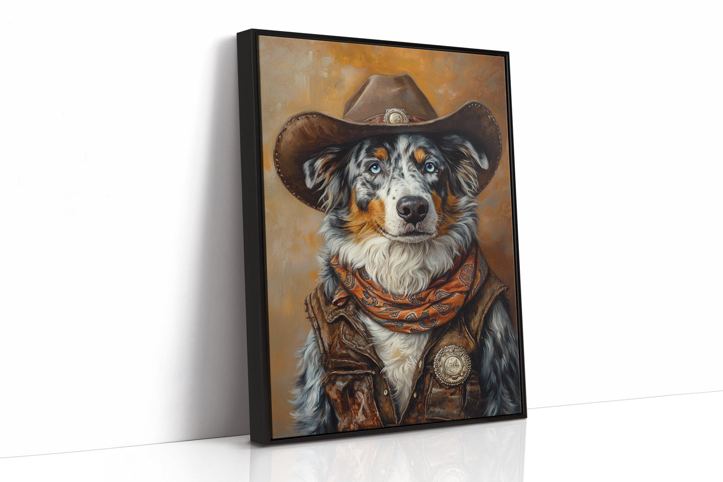 Australian Shepard Sheriff of the Painted Plains