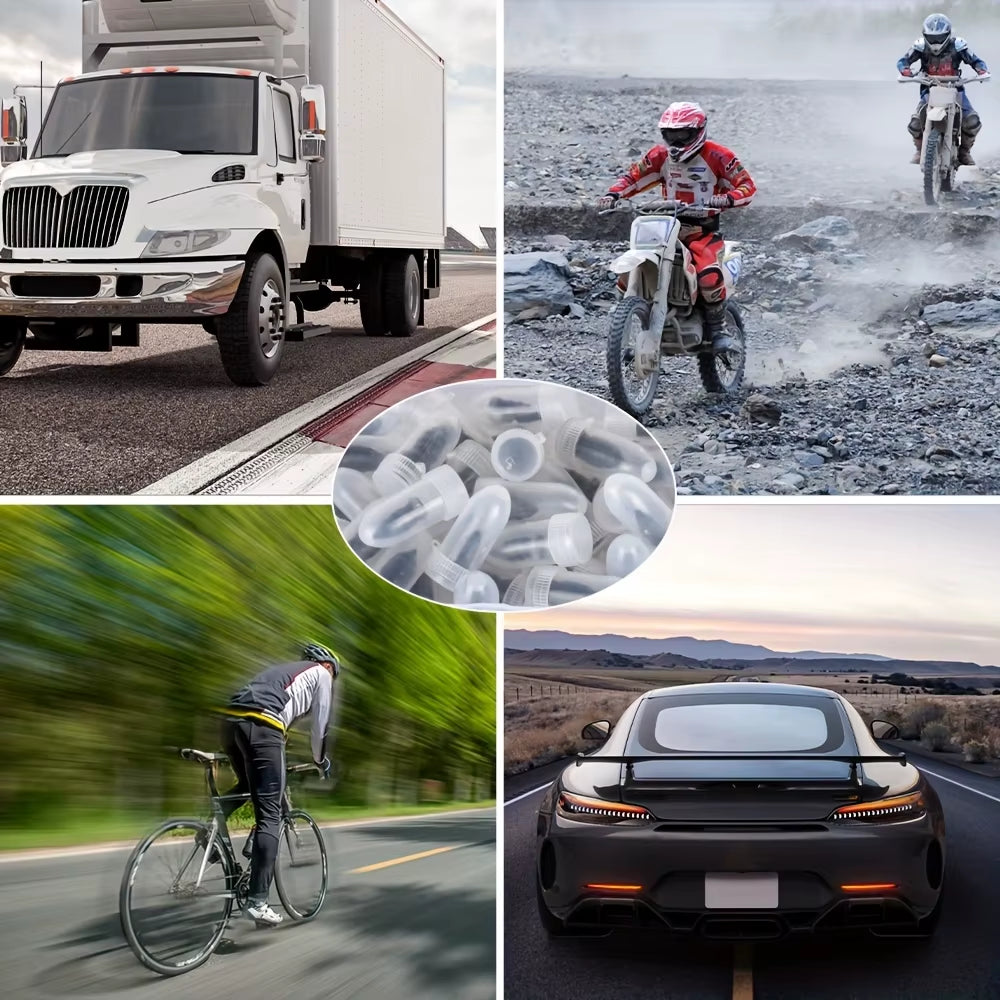 5/10Pcs Vacuum Tyre Repair Nail Tire Puncture Screws Motorcycle Fitting Set Tubeless Wheel Repairs Punctures Kit Patches for Car