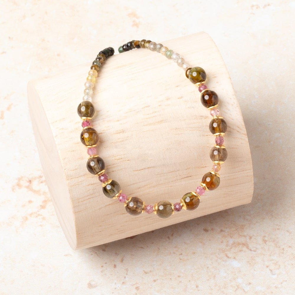 3mm 22kt Gold Plated Copper Plain Bead Cap 8 inch 380 pieces