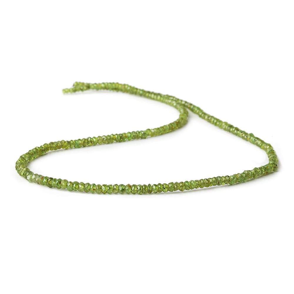 3mm Idocrase Faceted Rondelle Beads 16 inch 260 pieces