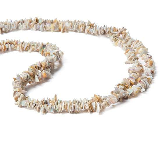 3x4-9x5mm Australian Opal Nugget Chip Beads 14 inch