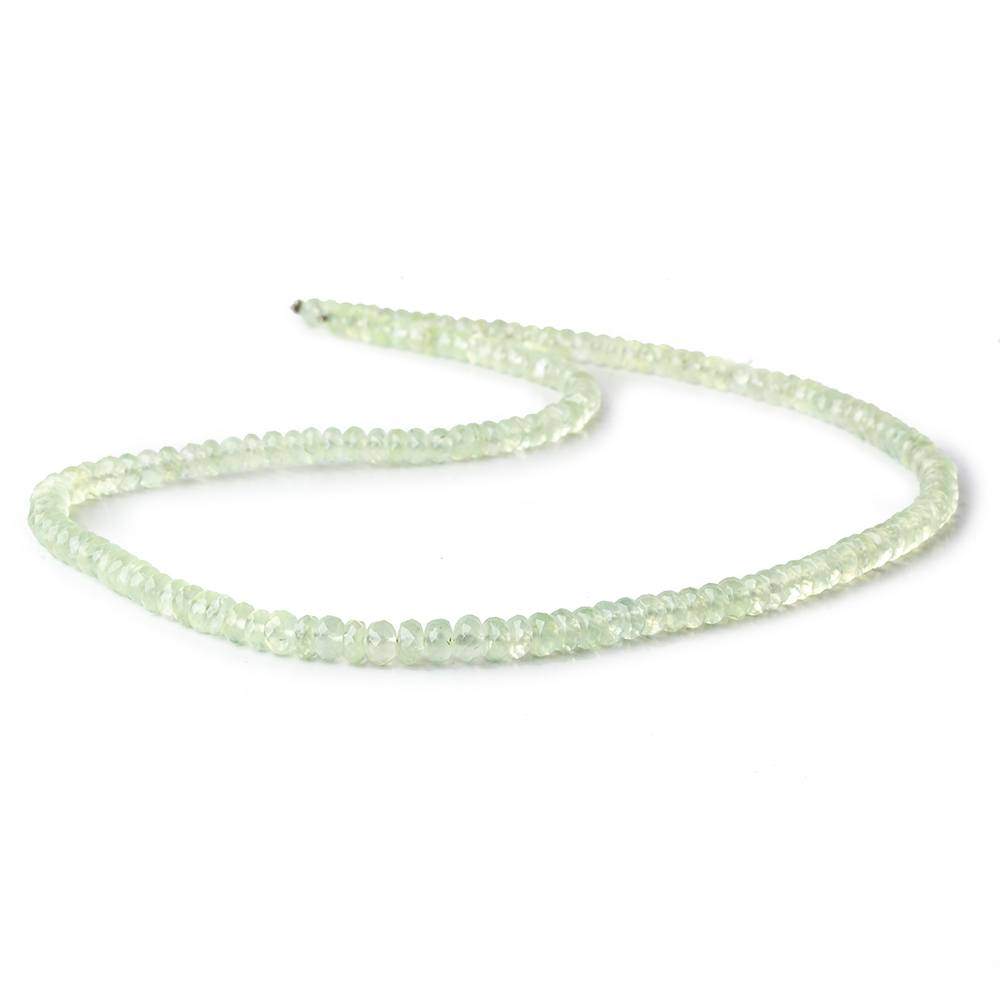 4.5-5mm Prehnite Faceted Rondelle Beads 17 inch 150 pieces