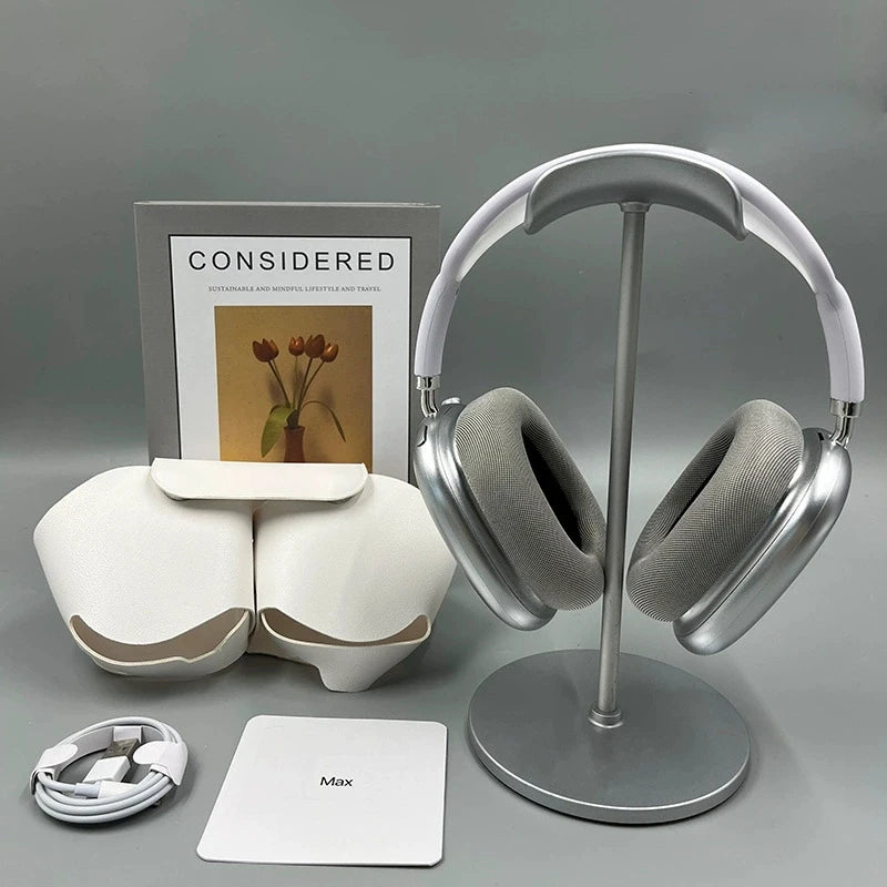 Head Mounted P9Max Magnetic Ear Cups, Wireless Bluetooth Sports Pop Ups, Ultra Long Battery Life Music Headphones