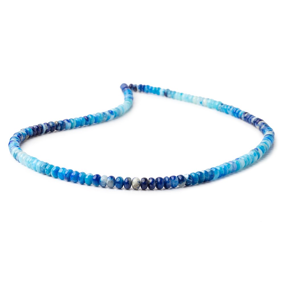 4.5-5mm Afghanite Plain Rondelles 18 inch 160 Beads AAA