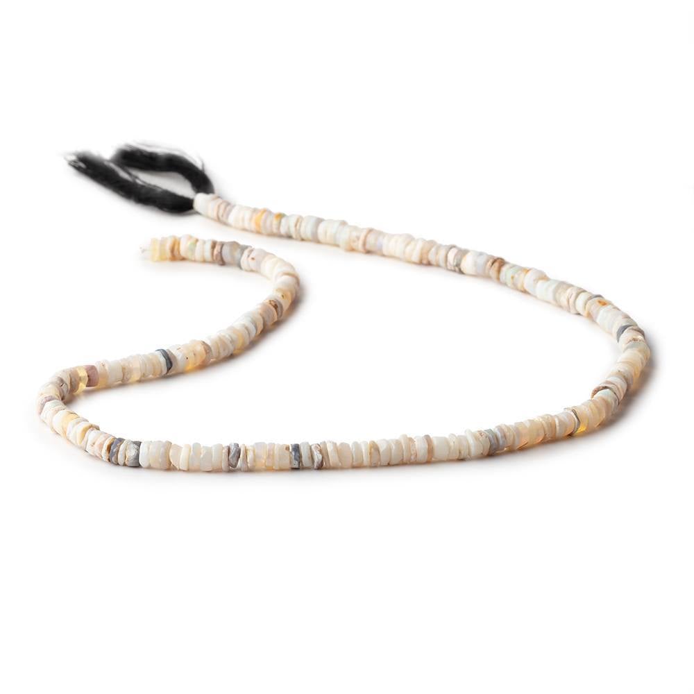 4mm Australian Opal Heishi Beads 13 inch 235 pieces