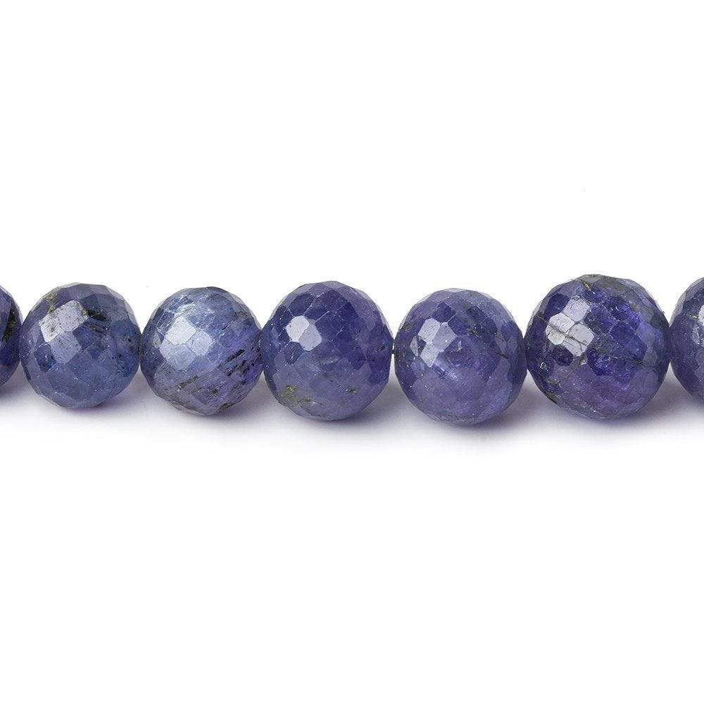5-10mm Tanzanite faceted round Beads 16 inch 68 pieces