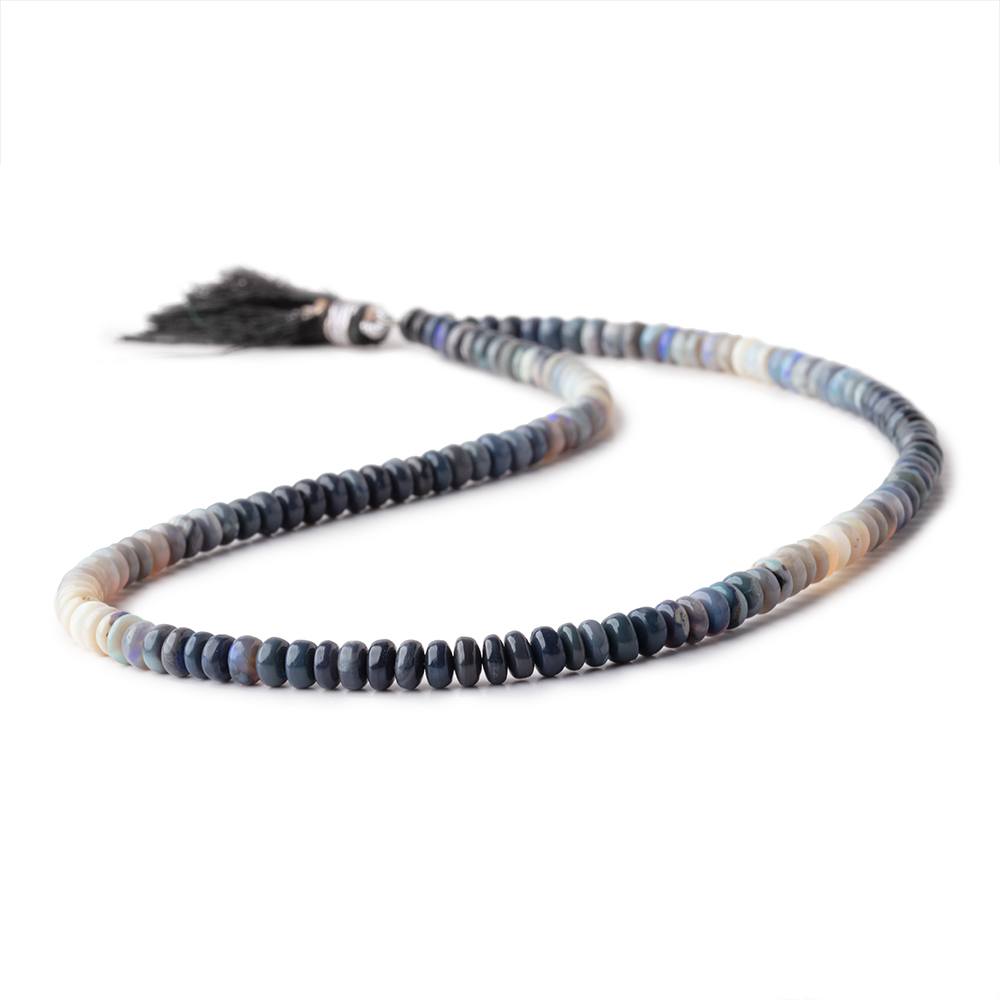 5-5.5mm Australian Opal Plain Rondelle Beads 16 inch 145 pieces AA