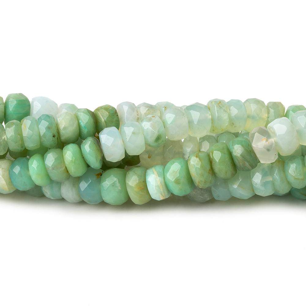 5-6mm Peruvian Opal Faceted Rondelle Beads 16 inch 120 pieces
