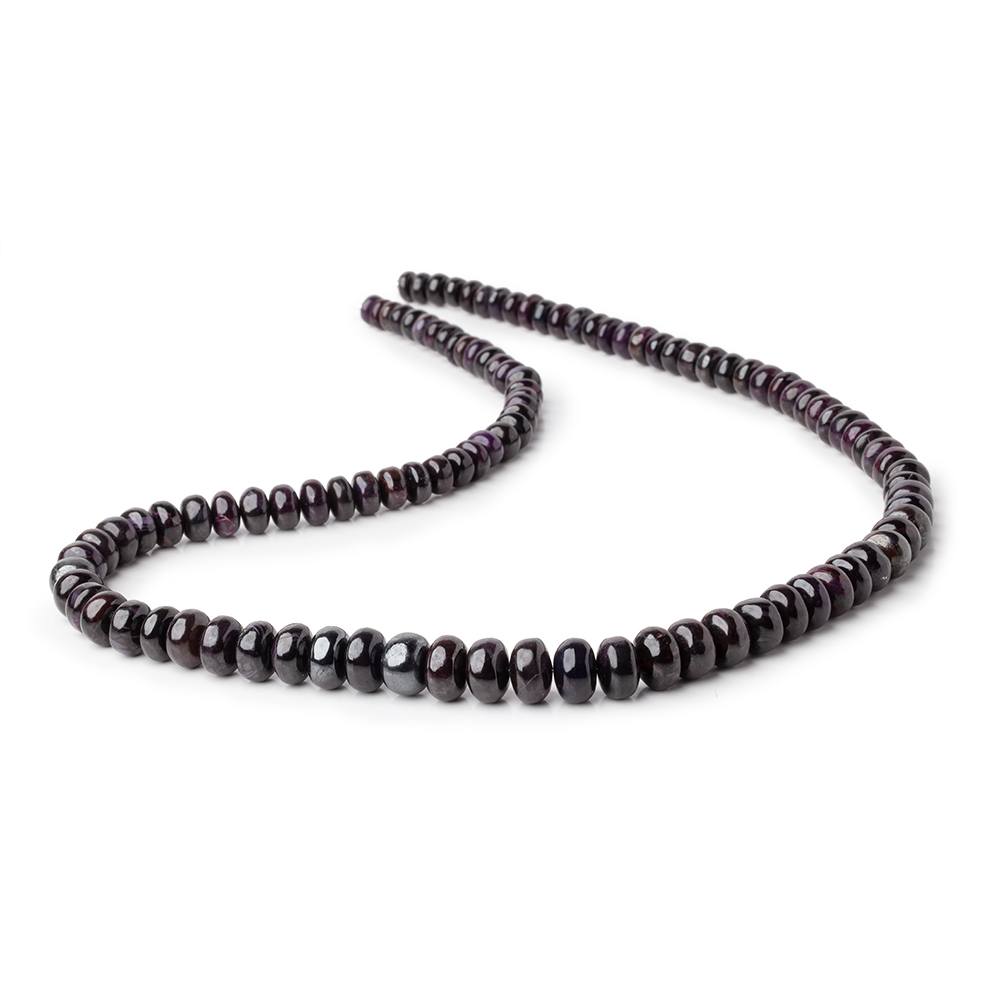 5-9mm Sugilite Plain Rondelle Beads 18 inch 103 pieces AA