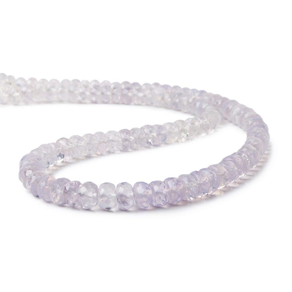 5.5-6mm Lilac Scapolite Beads Faceted Rondelle 13 inch 104 pieces AAA