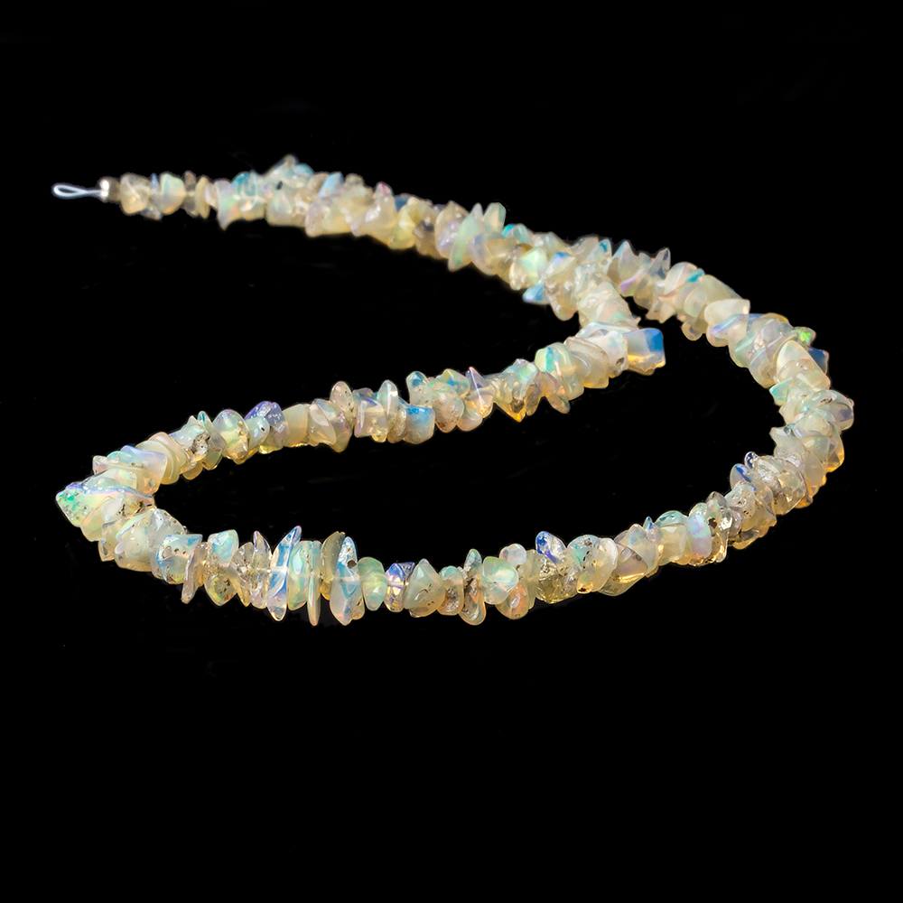 5x3-7x4mm Ethiopian Opal Plain Chip Beads 13 inch 152 pieces