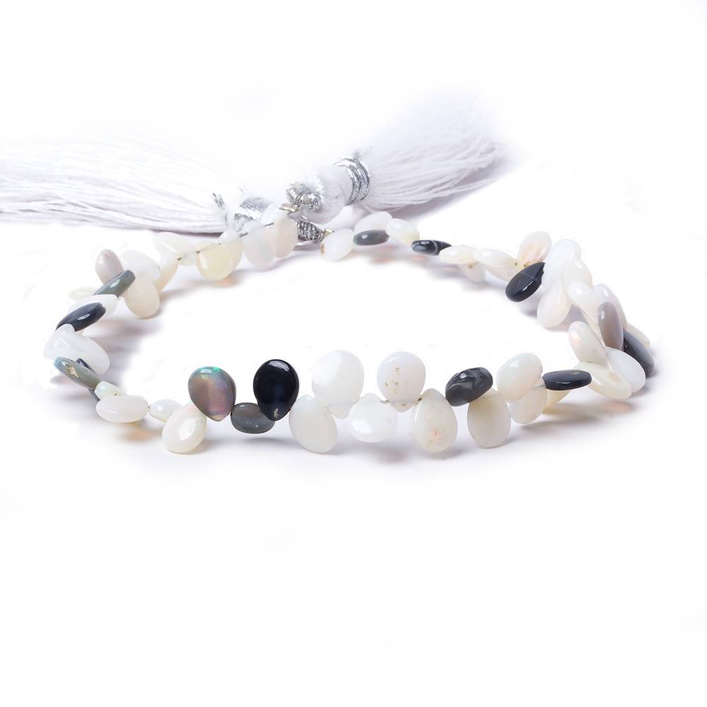 5x4-7x5mm Australian Opal Plain Pear Beads 7.5 inch 64 pieces