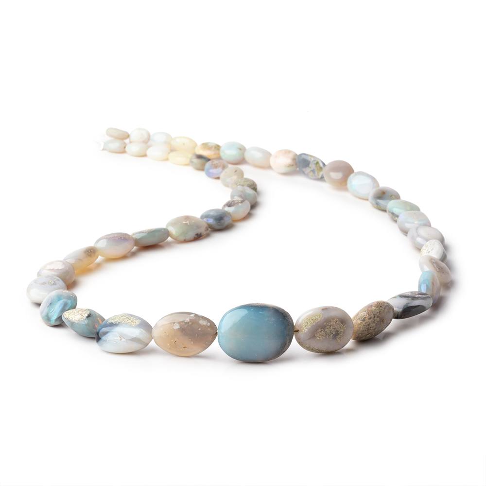 5x5-18x12mm Australian Opal Plain Nuggets 17.5 inch 40 Beads AA