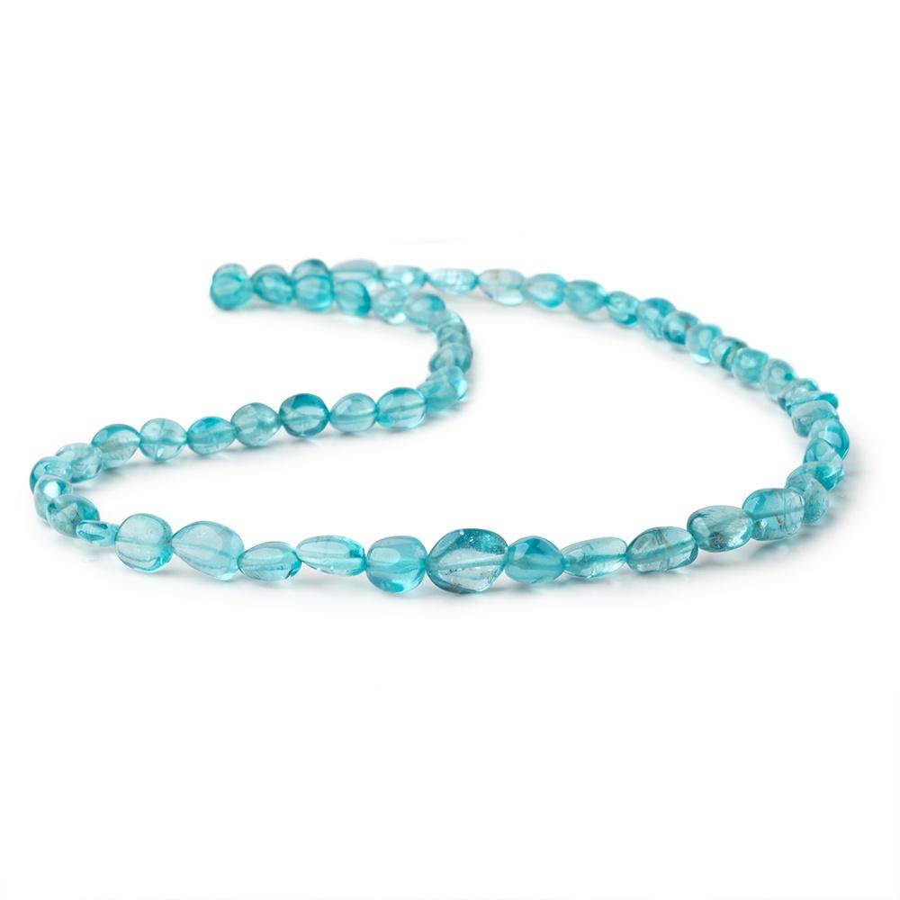 5x5-9x7mm Apatite Plain Nugget Beads 16 inch 52 pieces AA