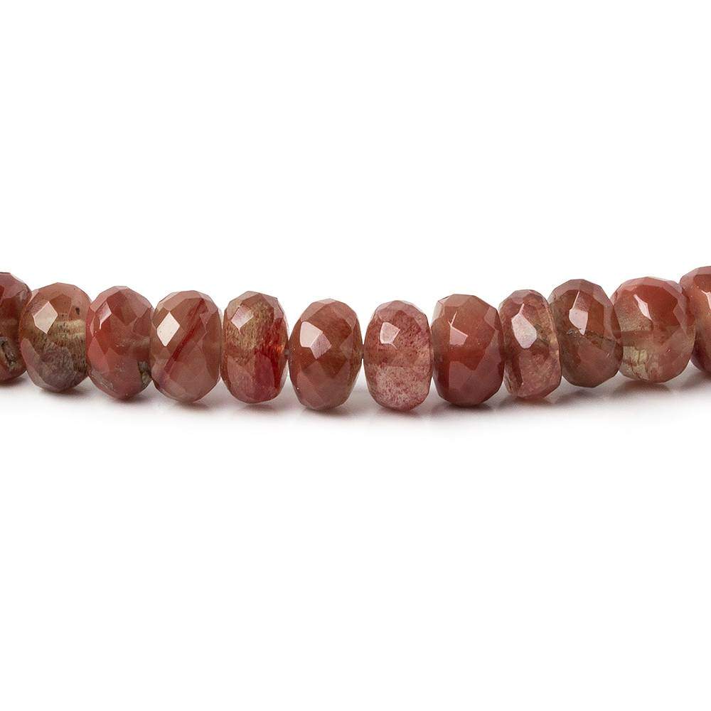 6-6.5mm Andesine Faceted Rondelle Beads 18 inch 118 pieces