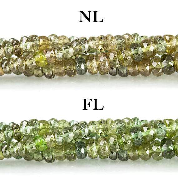 6mm Color Change Garnet Faceted Rondelle Bead 16 inch 212 bead AAA Grade