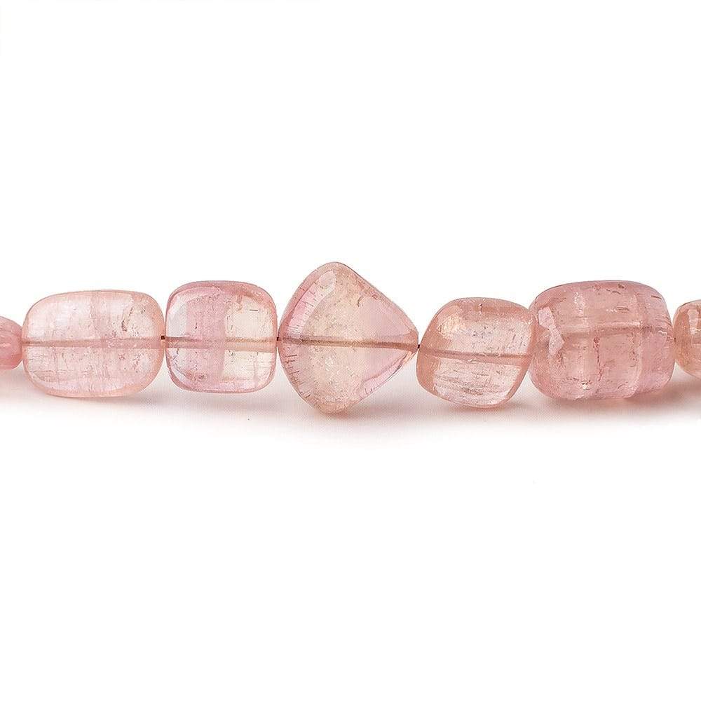 6x6-12x9mm Congo Tourmaline Plain Nugget Beads 15 inch 43 pcs