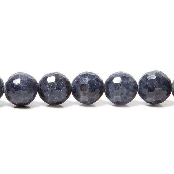 7mm Blue Sapphire faceted rounds 7.5 inch 27 beads