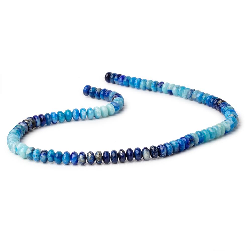 7.5-8mm Afghanite Plain Rondelles 18 inch 98 Beads AAA