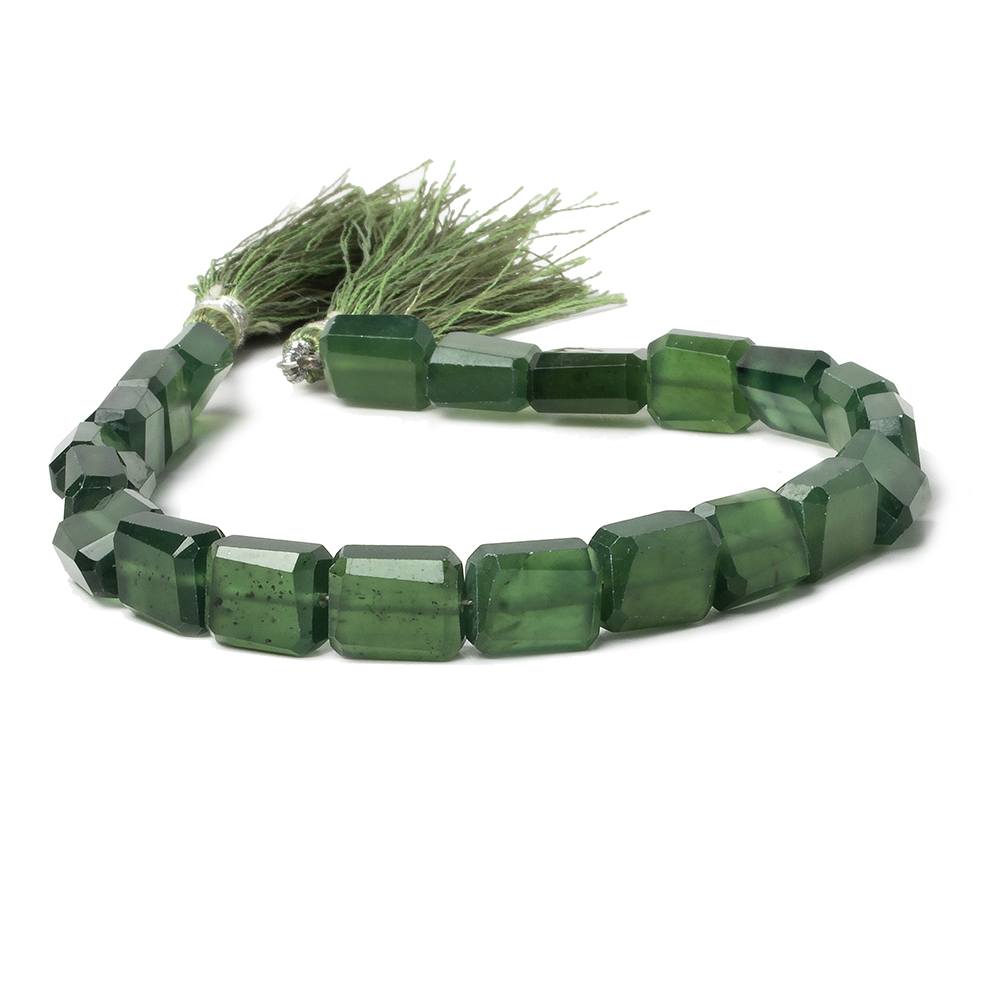 9.5x8-10x8.5mm Serpentine Bevel Faceted Rectangles 7.75 inch 20 beads AAA