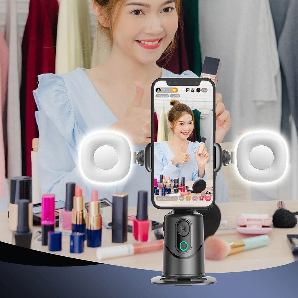 Auto Face Tracking Tripod for TikTok Video Creation