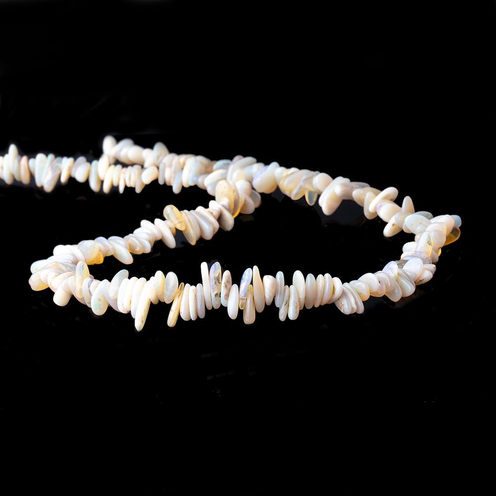 8x5-13x5mm Australian Opal Top Drill Plain Nuggets 18 inch 206 beads