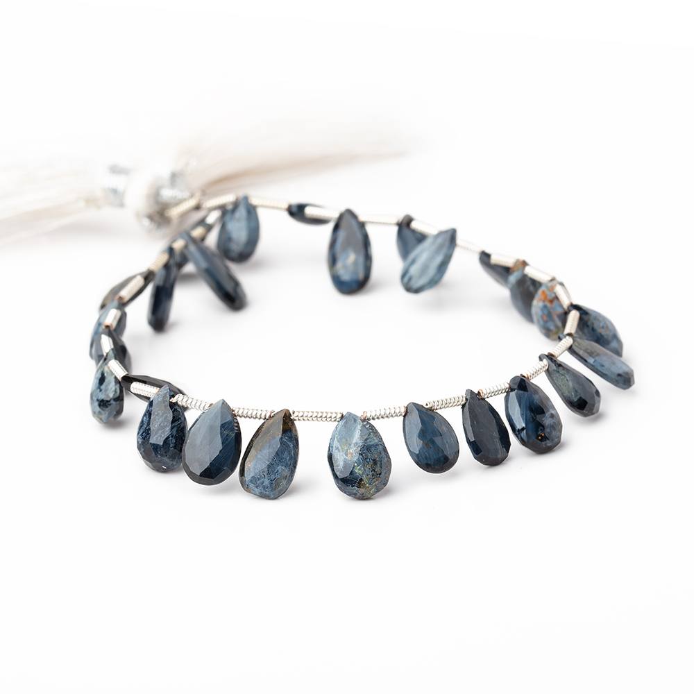 8x5mm Pietersite Faceted Pear Beads 7 inch 25 pieces