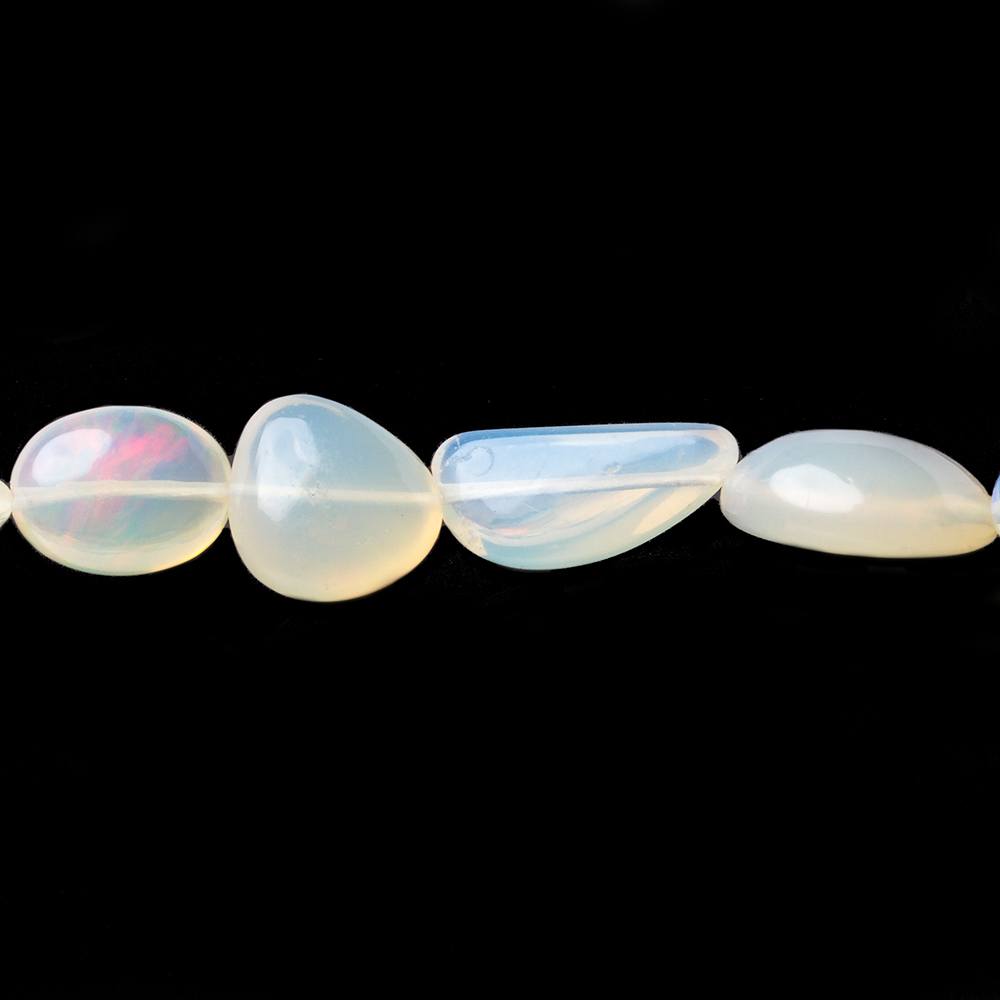 8x7x4-14x10x6mm Ethiopian Opal Straight Drill Plain Nuggets 18 inch 45 pieces