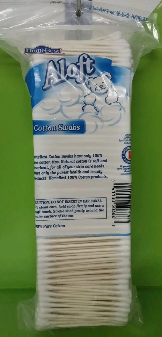 Cotton Swabs 1000 Double Tipped Cotton Swabs 1000CT